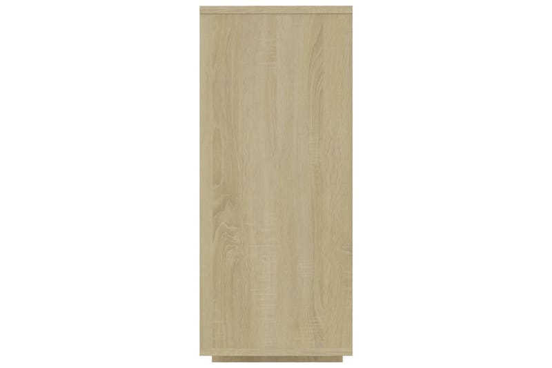 Skänk sonoma-ek 120x30x75 cm spånskiva - Beige - Förvaring - Förvaringsmöbler - Sideboard & skänk