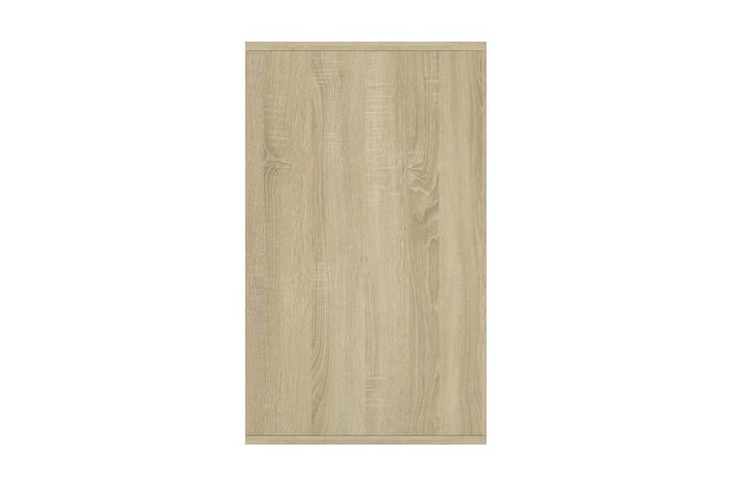 Skänk sonoma-ek 135x41x75 cm spånskiva - Ek - Förvaring - Förvaringsmöbler - Sideboard & skänk