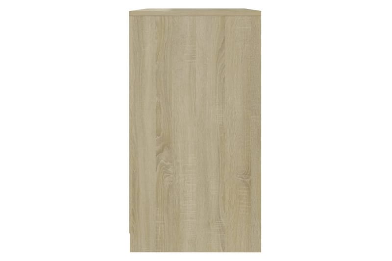 Skänk sonoma-ek 70x40,5x75 cm spånskiva - Ek - Förvaring - Förvaringsmöbler - Sideboard & skänk
