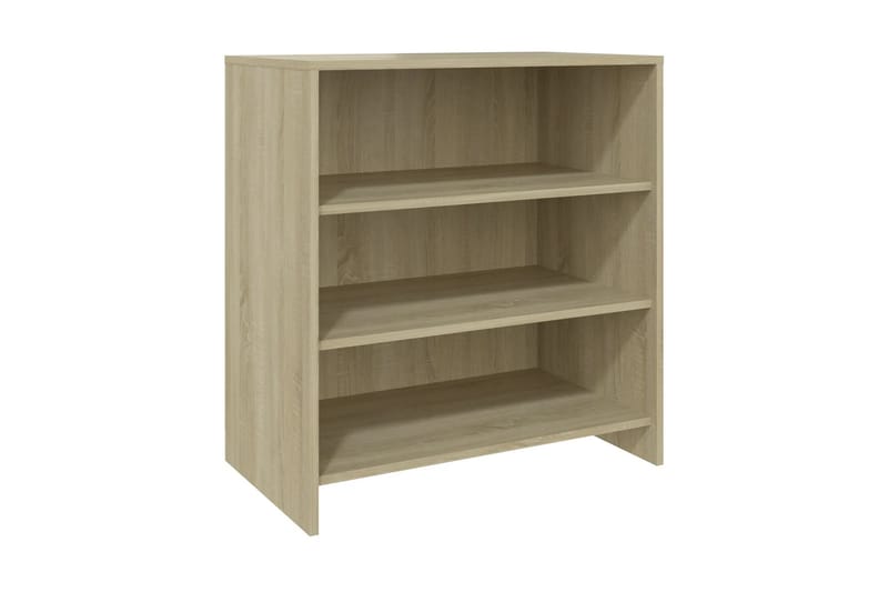 Skänk sonoma-ek 70x40,5x75 cm spånskiva - Ek - Förvaring - Förvaringsmöbler - Sideboard & skänk