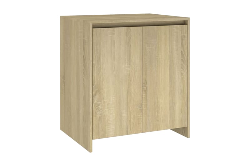 Skänk sonoma-ek 70x40x73,5 cm spånskiva - Beige - Förvaring - Förvaringsmöbler - Sideboard & skänk