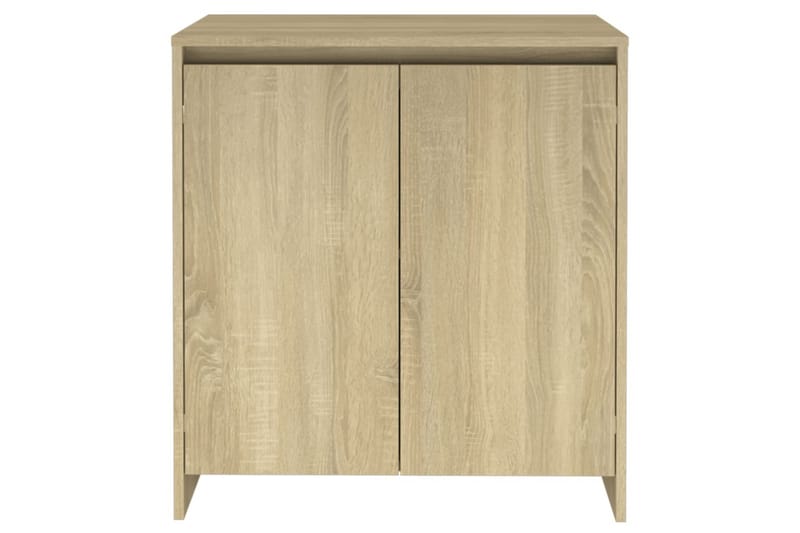 Skänk sonoma-ek 70x40x73,5 cm spånskiva - Beige - Förvaring - Förvaringsmöbler - Sideboard & skänk