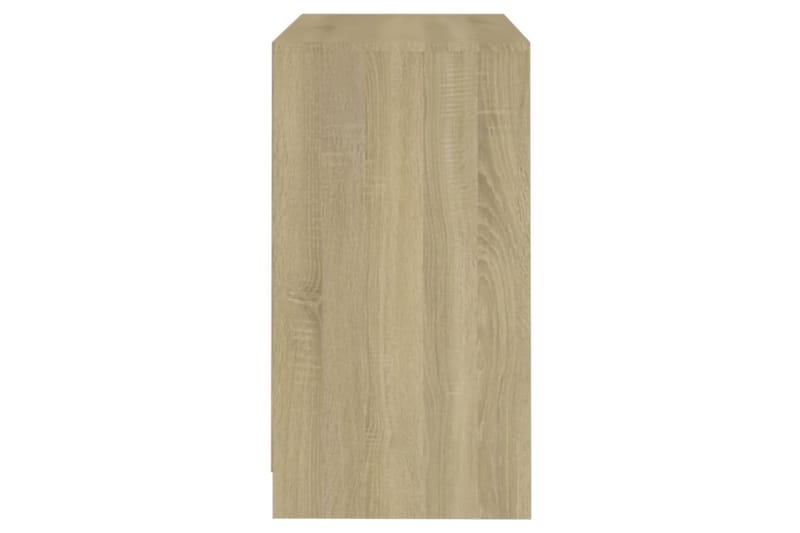 Skänk sonoma-ek 70x40x73,5 cm spånskiva - Beige - Förvaring - Förvaringsmöbler - Sideboard & skänk