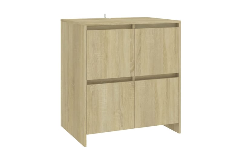 Skänk sonoma-ek 70x41x75 cm spånskiva - Ek - Sideboard & skänk