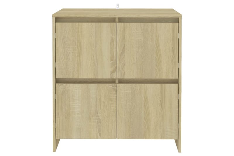 Skänk sonoma-ek 70x41x75 cm spånskiva - Ek - Förvaring - Förvaringsmöbler - Sideboard & skänk