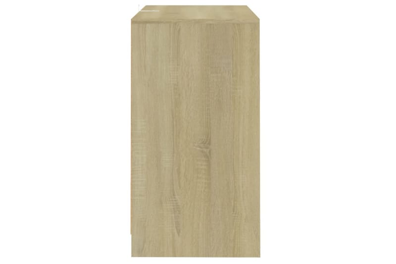 Skänk sonoma-ek 70x41x75 cm spånskiva - Ek - Förvaring - Förvaringsmöbler - Sideboard & skänk