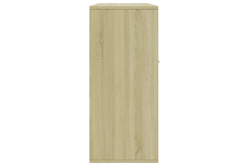 Skänk sonoma-ek 88x30x70 cm spånskiva - Brun - Sideboard & skänk