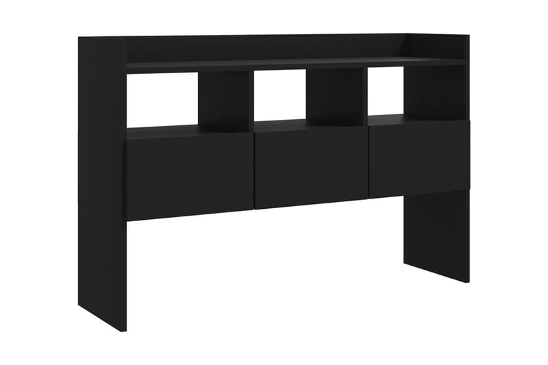 Skänk svart 105x30x70 cm spånskiva - Svart - Sideboard & skänk