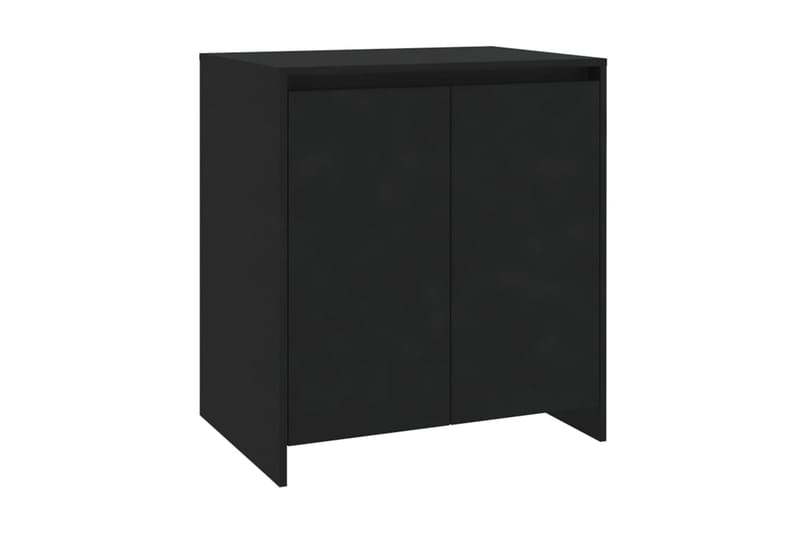 Skänk svart 70x40x73,5 cm spånskiva - Svart - Sideboard & skänk