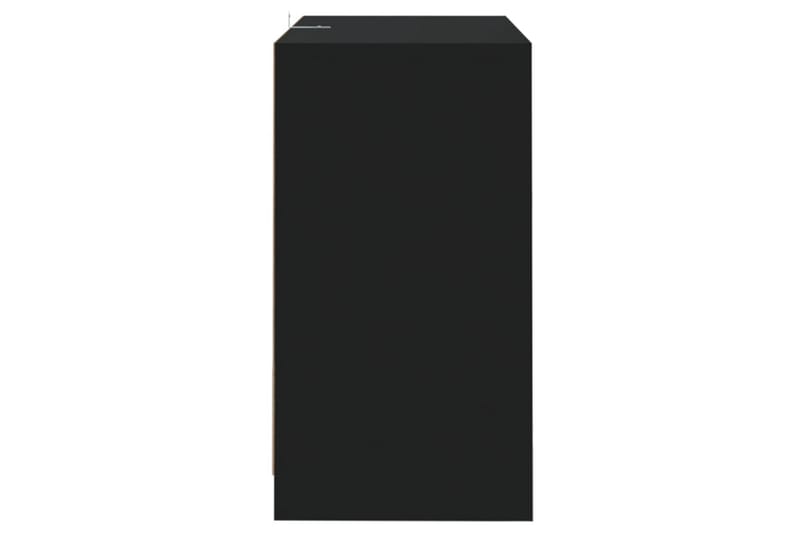 Skänk svart 70x41x75 cm spånskiva - Svart - Sideboard & skänk