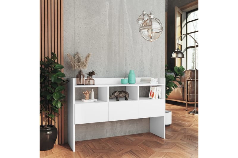 Skänk vit 105x30x70 cm spånskiva - Vit - Sideboard & skänk