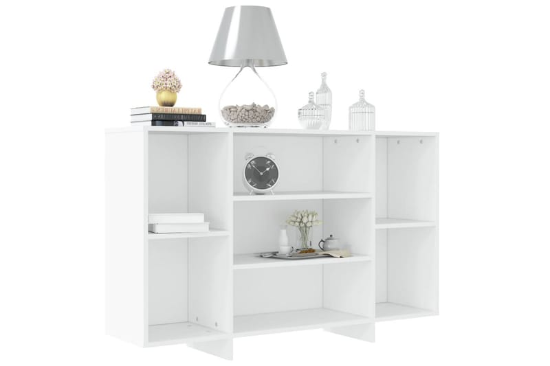 Skänk vit 120x30x75 cm spånskiva - Vit - Förvaring - Förvaringsmöbler - Sideboard & skänk