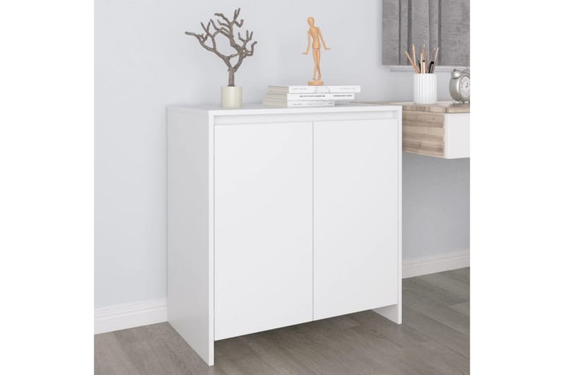 Skänk vit 70x40x73,5 cm spånskiva - Vit - Förvaring - Förvaringsmöbler - Sideboard & skänk