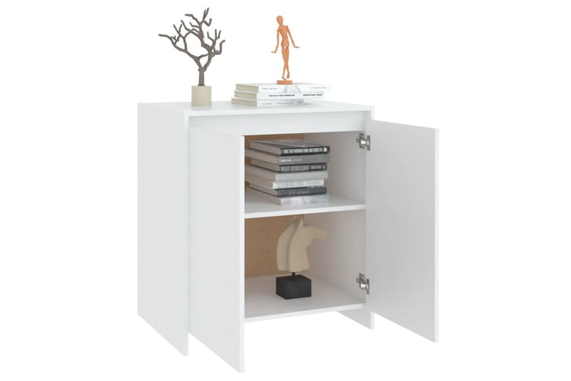 Skänk vit 70x40x73,5 cm spånskiva - Vit - Förvaring - Förvaringsmöbler - Sideboard & skänk