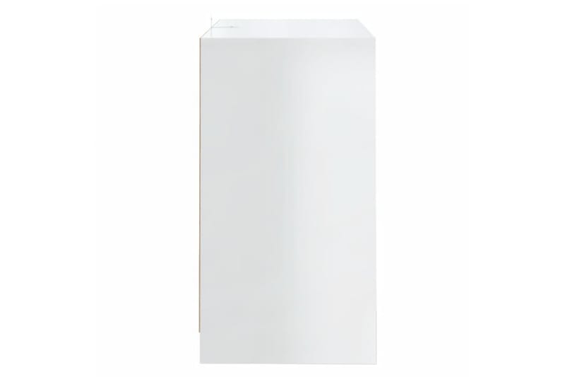 Skänk vit högglans 70x41x75 cm spånskiva - Vit högglans - Förvaring - Förvaringsmöbler - Sideboard & skänk