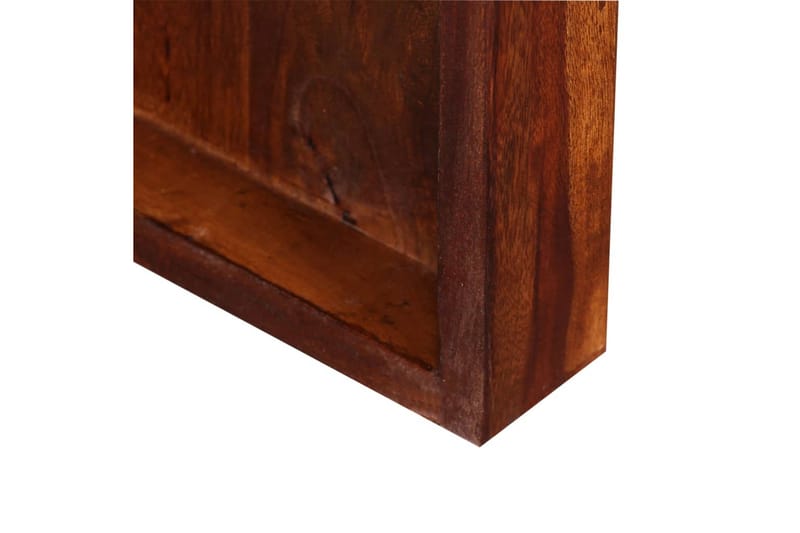 Skänk/skrivbord massivt sheshamträ brun - Brun - Sideboard & skänk