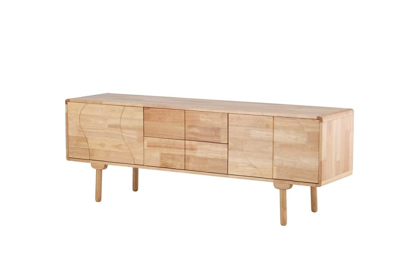 Skärhamn Garderob 200 cm - natur - Förvaring - Förvaringsmöbler - Sideboard & skänk