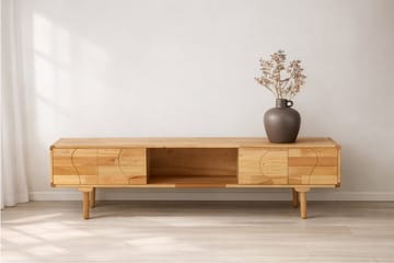 Skärhamn Garderob 200 cm - natur - Förvaring - Förvaringsmöbler - Sideboard & skänk
