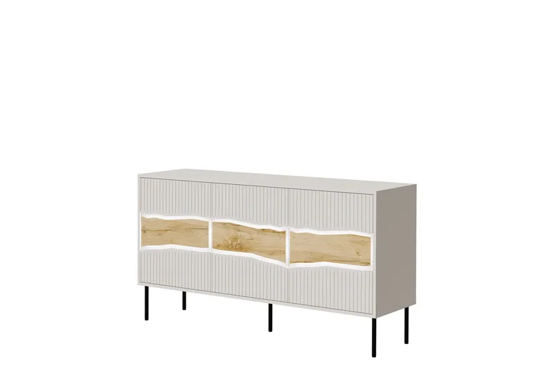 Stintino Skänk 144x40 cm, Grå