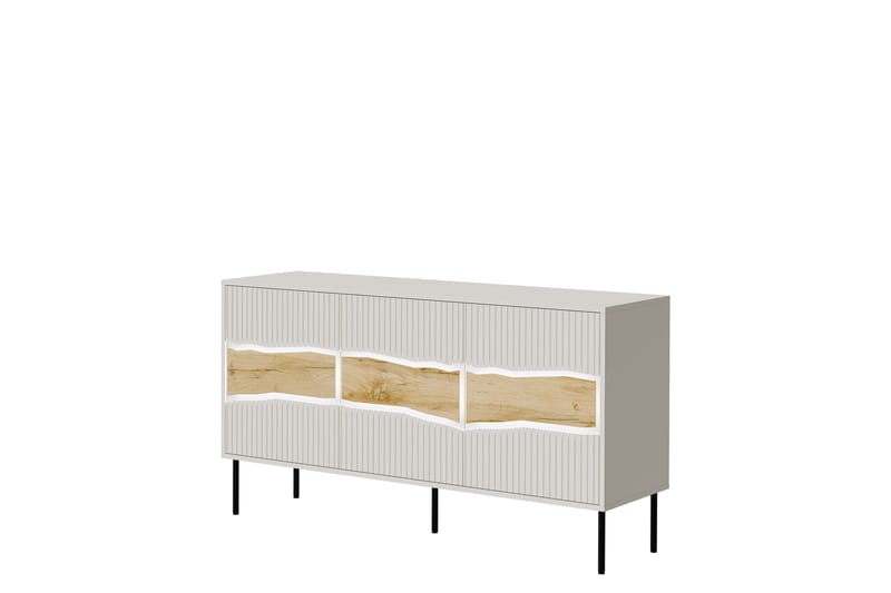 Stintino Skänk 144x40 cm - Grå - Förvaring - Förvaringsmöbler - Sideboard & skänk