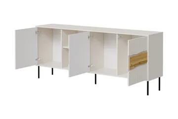 Stintino Skänk 190x40 cm - Vit/Grå - Förvaring - Förvaringsmöbler - Sideboard & skänk