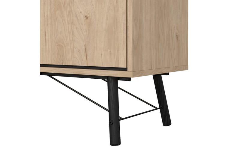 Tadami Skänk 150x40 cm i Trä med Metallben - Beige - Förvaring - Förvaringsmöbler - Sideboard & skänk
