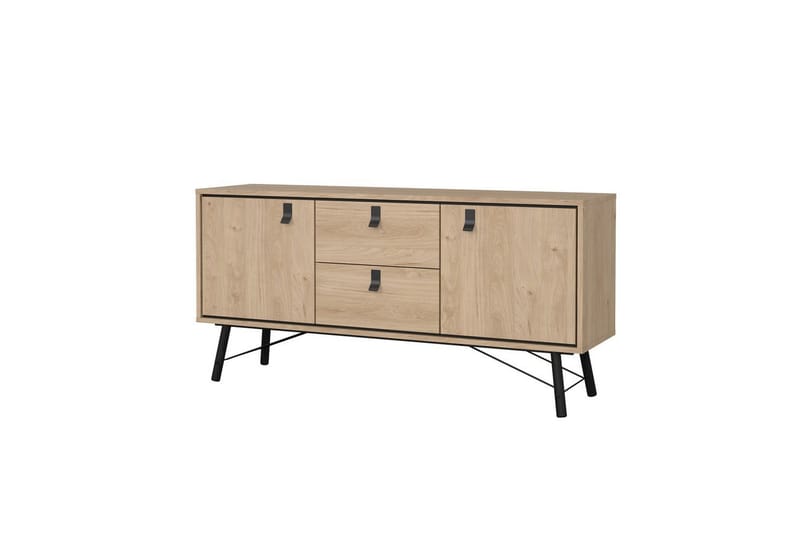 Tadami Skänk 150x40 cm i Trä med Metallben, Beige