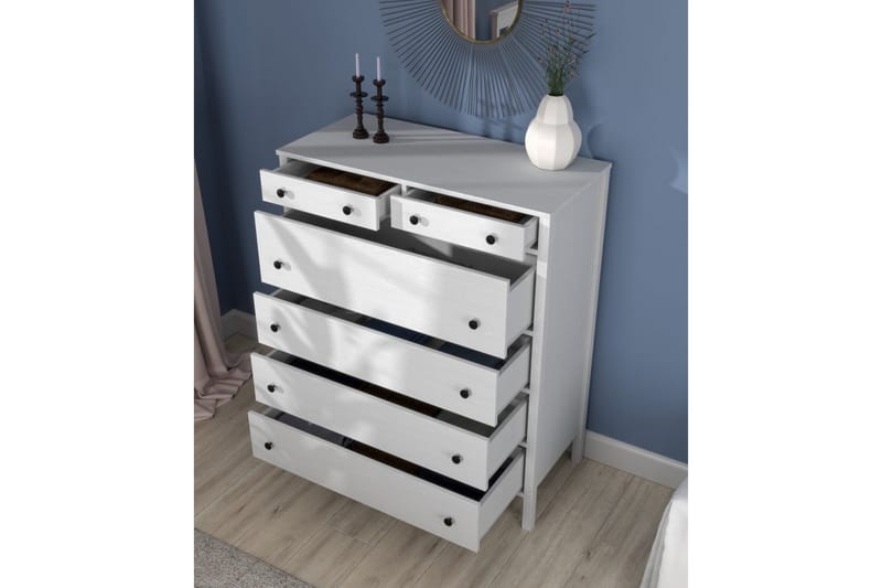 Talven Byrå 108 cm - Natur/Vit - Förvaring - Förvaringsmöbler - Byrå