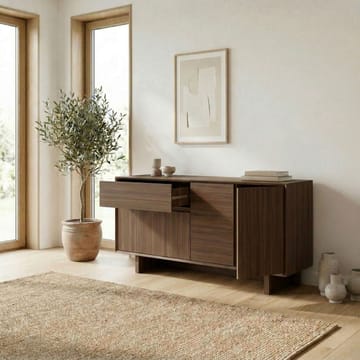 Tavon Konsol 146x76x45 cm - Milano Walnut - Förvaring - Förvaringsmöbler - Sideboard & skänk