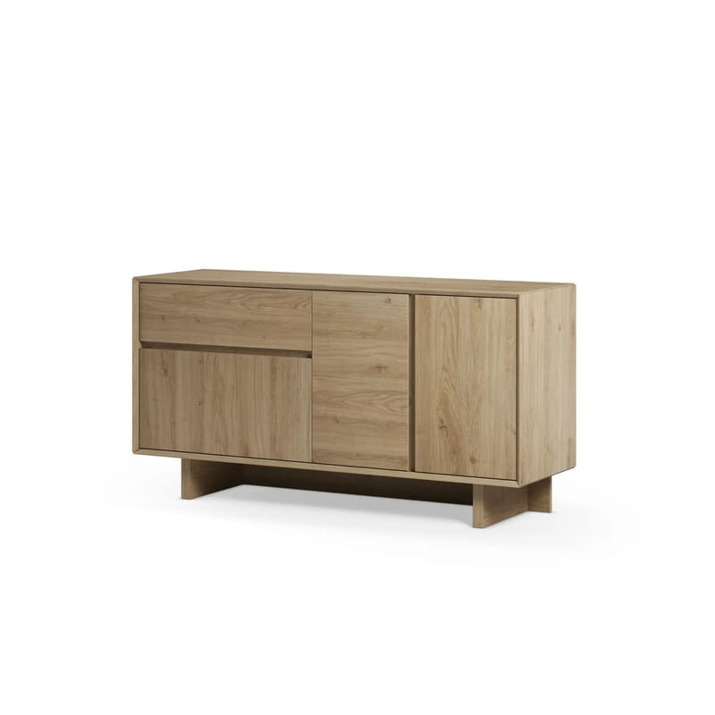 Tavon Konsol 146x76x45 cm - Naturlig ek - Förvaring - Förvaringsmöbler - Sideboard & skänk