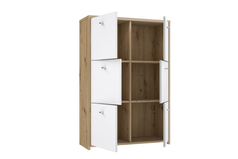 Toledor Sideboard 113x77 cm - Brun/Vit - Förvaring - Förvaringsmöbler - Sideboard & skänk