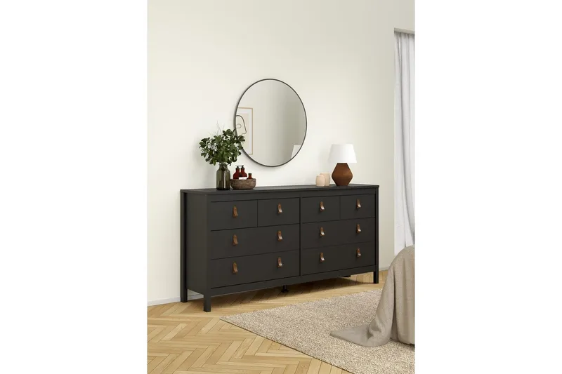 Vallvidera Byrå 159,6 cm - Svart - Förvaring - Förvaringsmöbler - Byrå