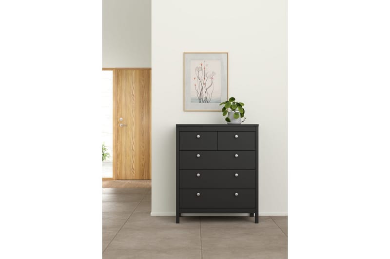 Vallvidera Byrå 82,3 cm - Svart - Förvaring - Förvaringsmöbler - Byrå