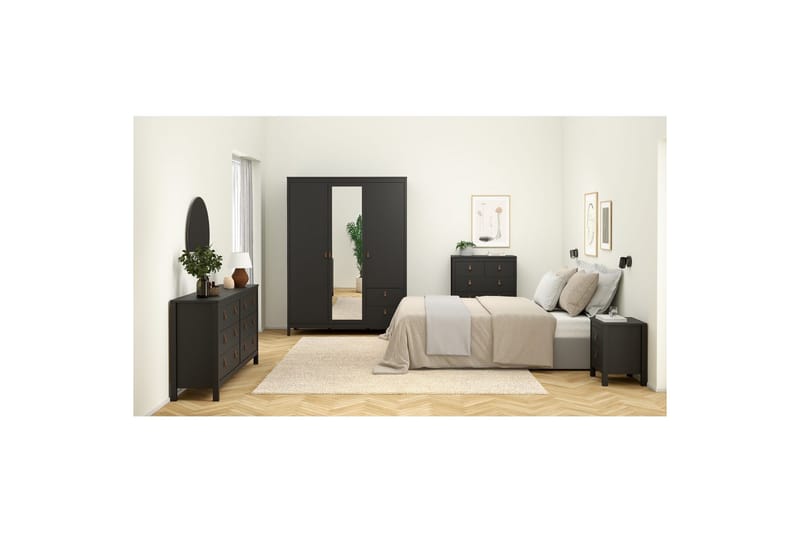 Vallvidera Byrå 82,3 cm - Svart - Förvaring - Förvaringsmöbler - Byrå