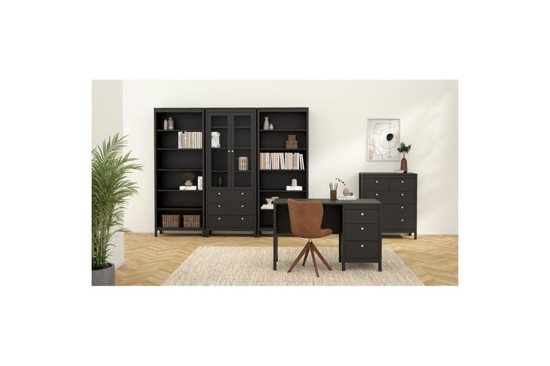 Vallvidera Byrå 82,3 cm - Svart - Förvaring - Förvaringsmöbler - Byrå