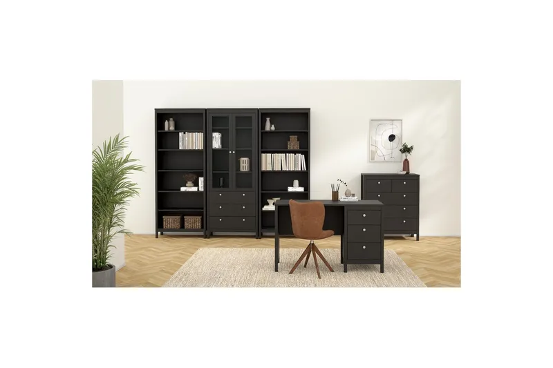 Vallvidera Byrå 82,3 cm - Svart - Förvaring - Förvaringsmöbler - Byrå