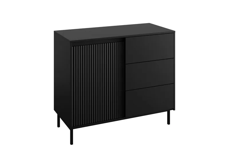 Vanlig byrå utan överskåp Cabinet Ozmi 1D3SZ Black, undefined