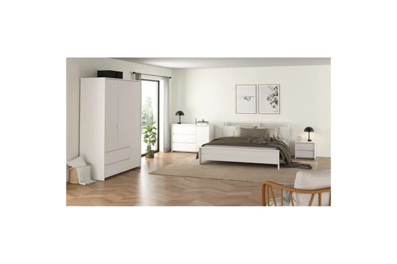 Varun Skänk 119x48 cm - Vit - Förvaring - Förvaringsmöbler - Sideboard & skänk