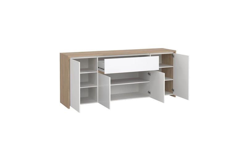 Varun Skänk 197x48 cm - Vit - Förvaring - Förvaringsmöbler - Sideboard & skänk