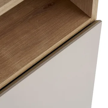 Vindor Sideboard 80x80x40 cm - Sandsten Safir Ek - Förvaring - Förvaringsmöbler - Sideboard & skänk