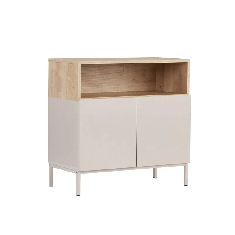 Vindor Sideboard 80x80x40 cm, Sandsten Safir Ek