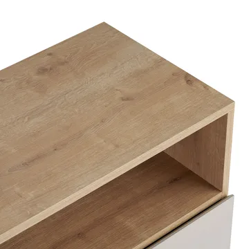 Vindor Sideboard 80x80x40 cm - Sandsten Safir Ek - Förvaring - Förvaringsmöbler - Sideboard & skänk