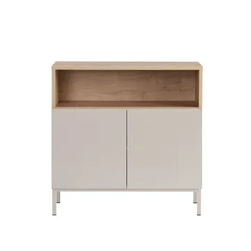 Vindor Sideboard 80x80x40 cm - Sandsten Safir Ek - Förvaring - Förvaringsmöbler - Sideboard & skänk