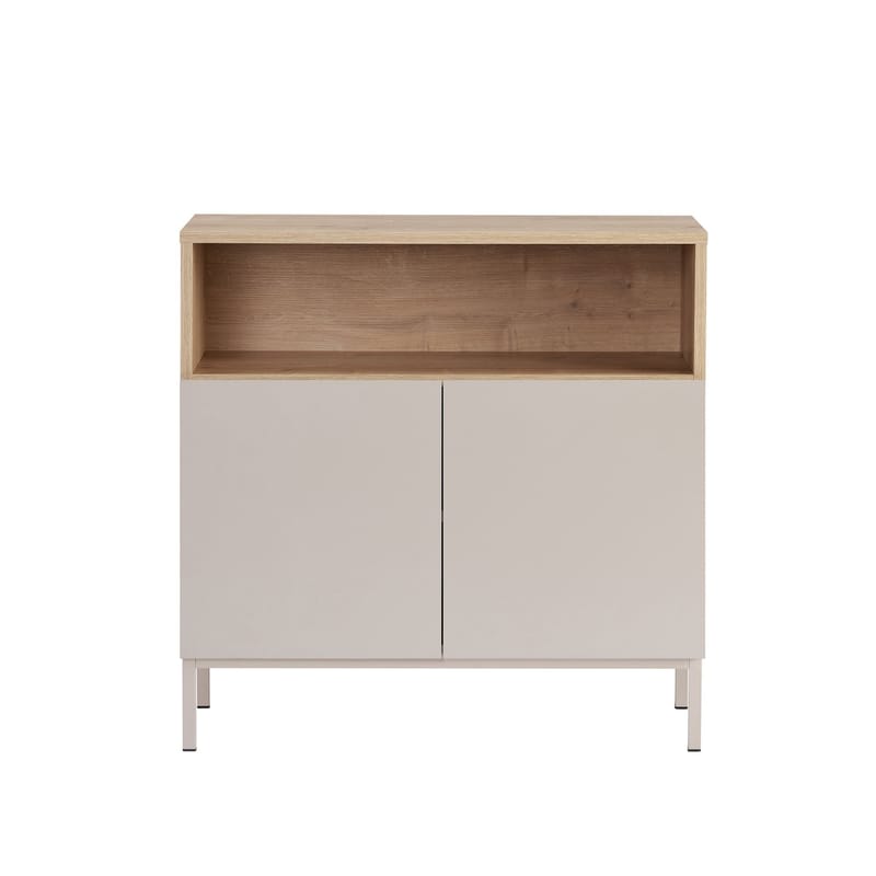 Vindor Sideboard 80x80x40 cm - Sandsten Safir Ek - Förvaring - Förvaringsmöbler - Sideboard & skänk