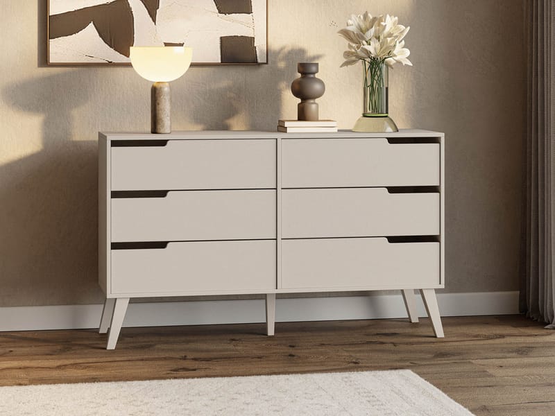 Virello Skänk 137 cm - beige - Förvaring - Förvaringsmöbler - Sideboard & skänk