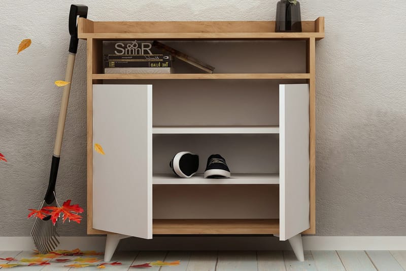 Mod Design Förvaringsskåp - Trä/Vit - Förvaring - Hallförvaring