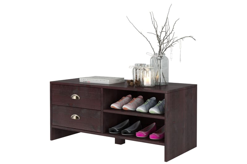 Redrocks Skobänk 45x100 cm, Natur