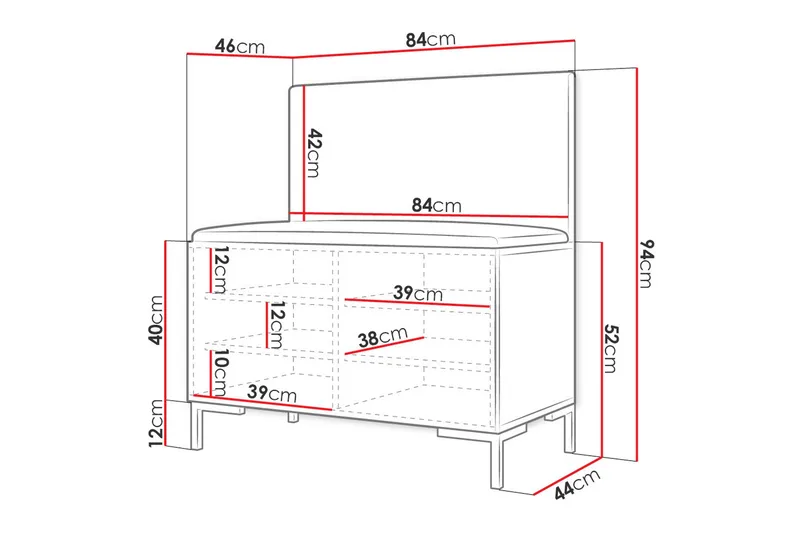 Skoskåp - Förvaring - Skoförvaring - Skoskåp