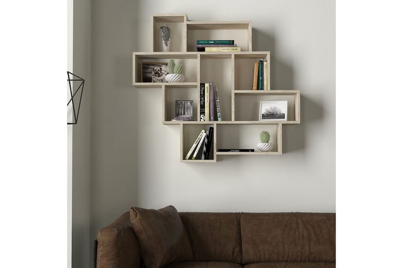 Övriga hyllor NO_BRAND Parola Vägghylla 115,5 cm Beige - Förvaring - Hylla