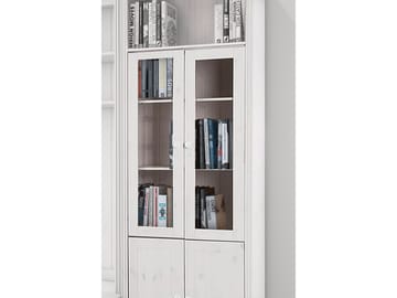 Anita Luckor i glas tillbehör till bokhylla 32x101 cm - Vit - Förvaring - Hylla - Bokhylla